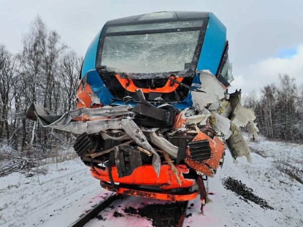 Фура была зарегистрирована в Брестской области. Грузовик из Беларуси попал под поезд в России