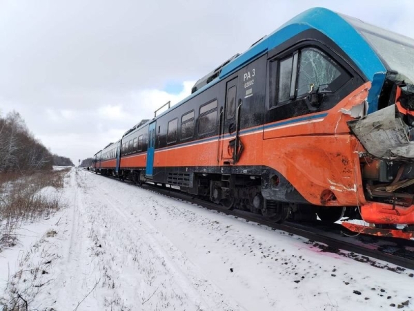 Фура была зарегистрирована в Брестской области. Грузовик из Беларуси попал под поезд в России